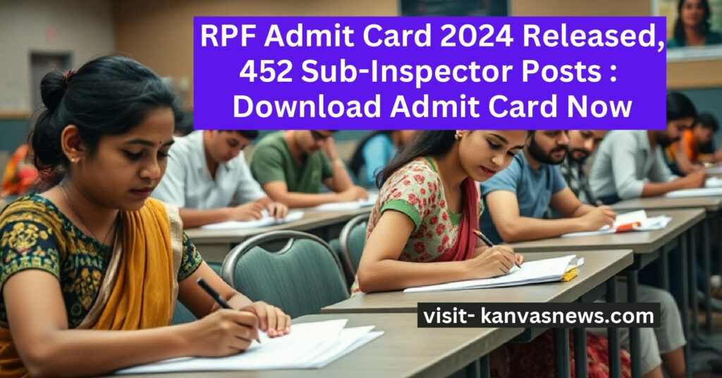 RPF Admit Card 2024